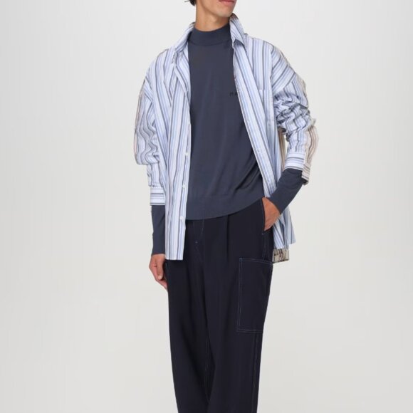 BNWT AW24 MARNI FINE WOOL BLOCKS SWEATER 48 - Picture 13 of 13